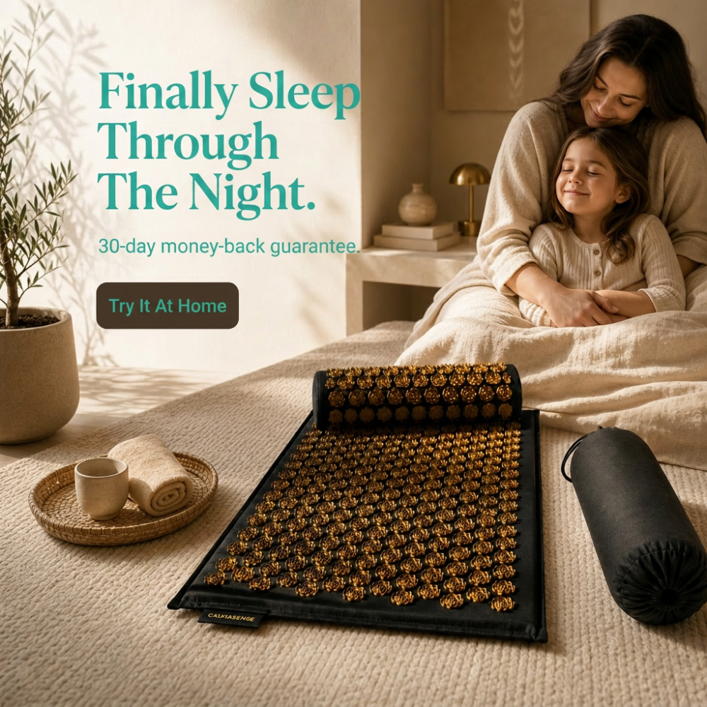 CalmaMat™ Acupressure Mat & Pillow Set
