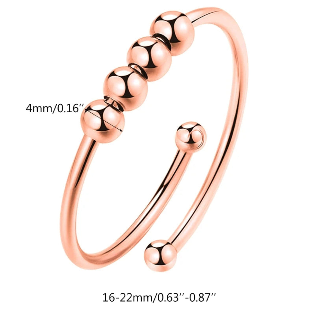 LumiSping™ Bead Spinner Ring