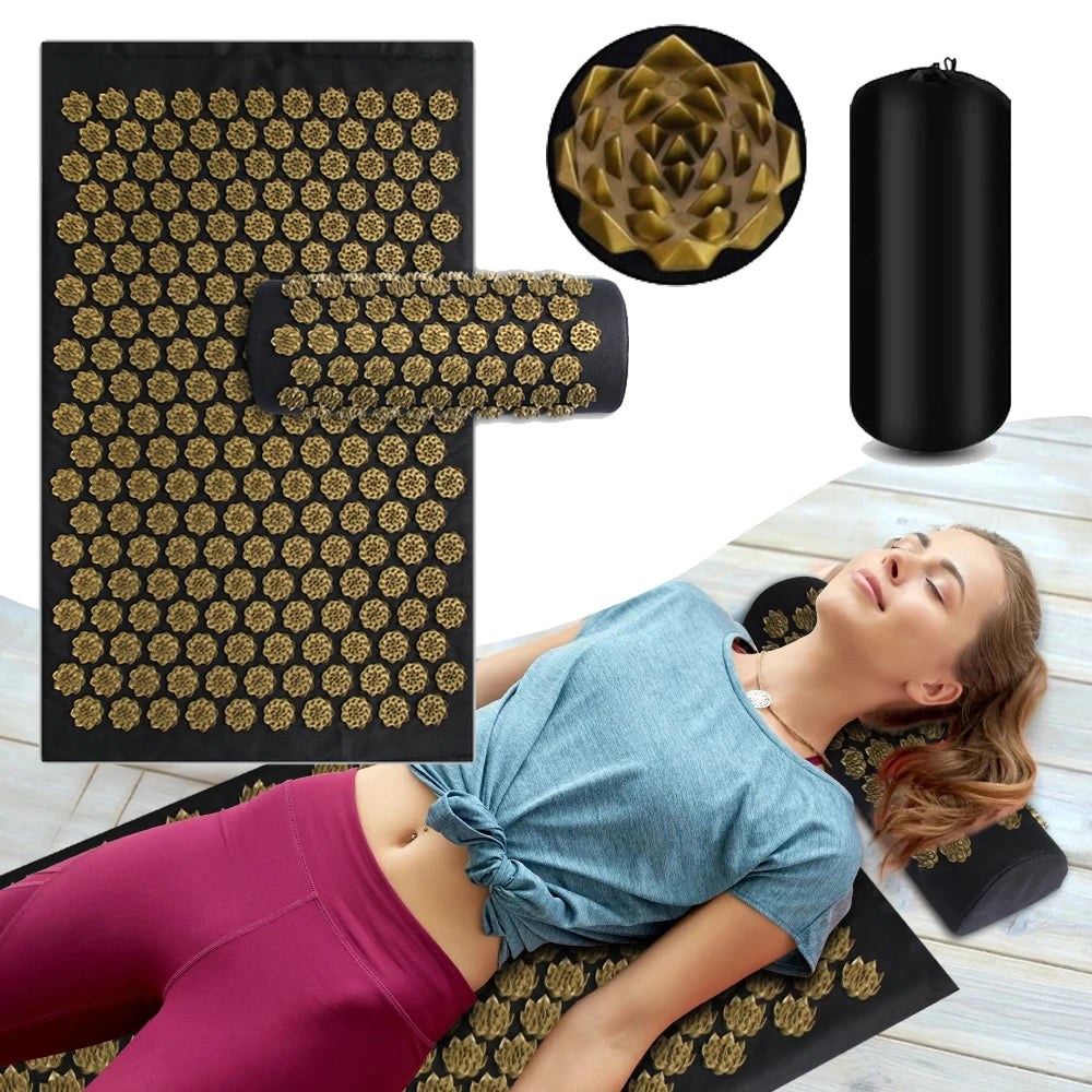 CalmaMat™ Acupressure Mat & Pillow Set