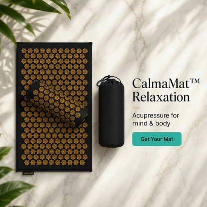 CalmaMat™ Acupressure Mat & Pillow Set